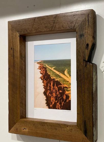 75cm x 100cm 'Walnut Fotoraam'